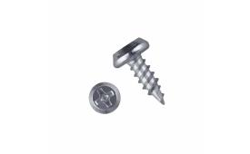 Саморез голова цилиндр КЛОП  острый оцинкованный 3,5*9,5 мм